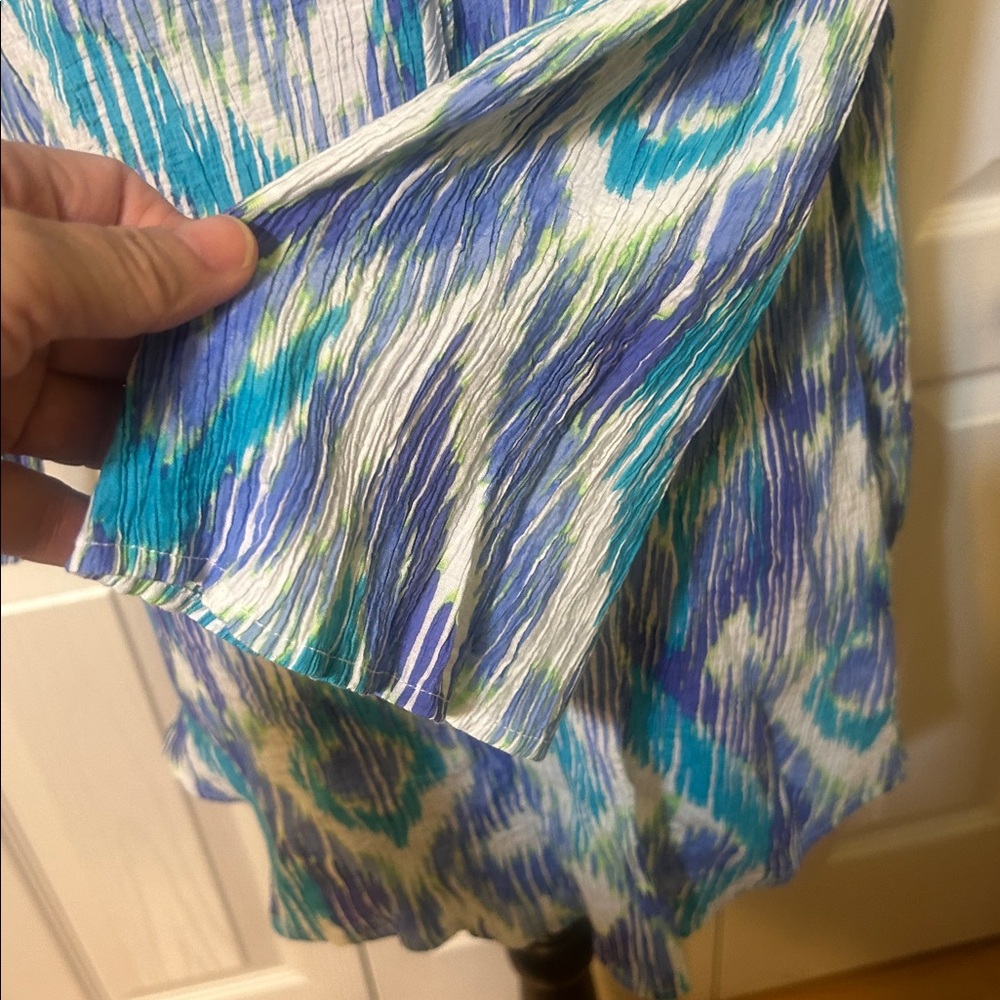 Ruby Rd. Multicolor Abstract Blouse - image 3